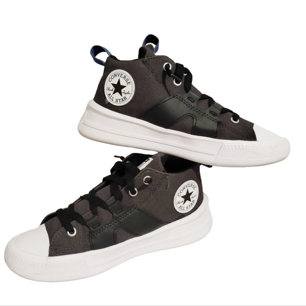 Converse Chuck Taylor Ultra Pop Mid Chunky Shoes Kids Canvas‎ size 3 Kidcore